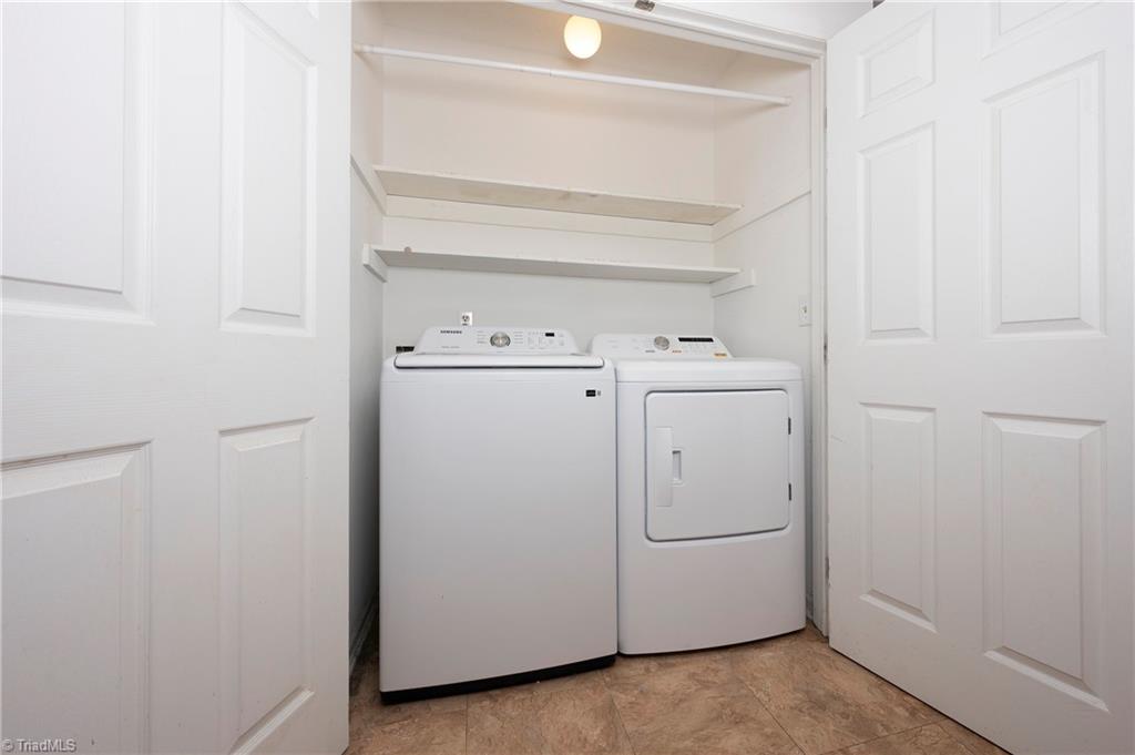 7013 Upland Road Clemmons, NC 27012 - Photo 13 of 43 washer/dryer closet in the kitchen