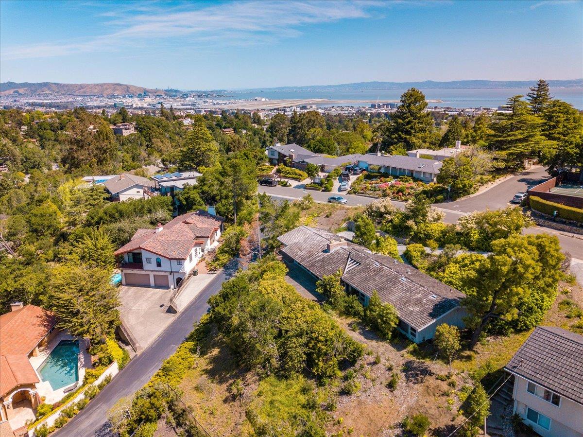 2760 Summit Drive Burlingame, CA 94010 - Photo 3 of 20 an aerial view of residential houses with outdoor space