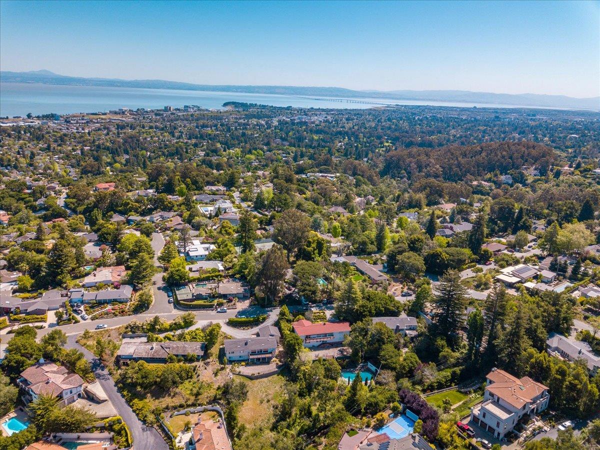 2760 Summit Drive Burlingame, CA 94010 - Photo 7 of 20 an aerial view of a city
