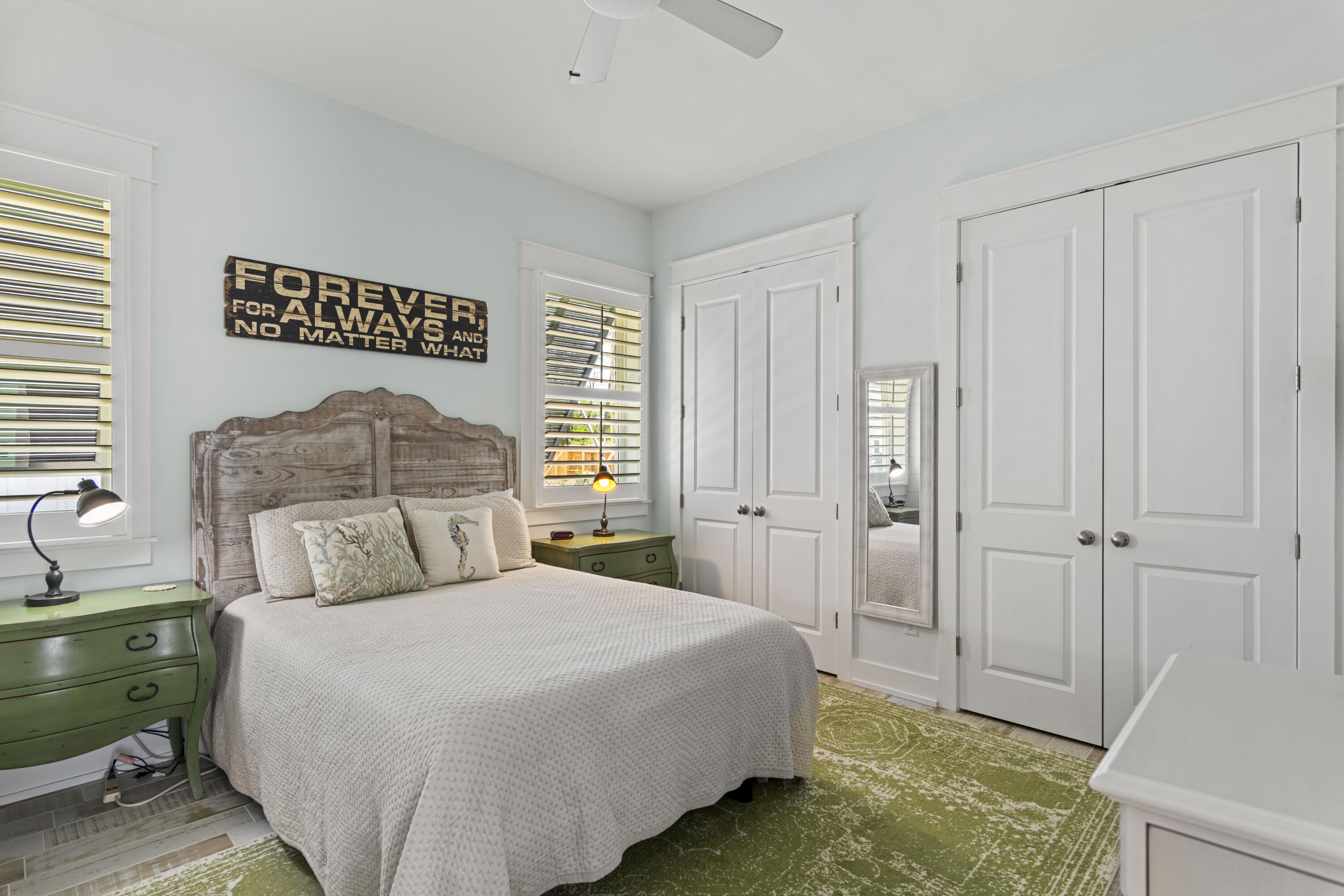 58 Beach View Drive Inlet Beach, FL 32461 - Photo 22 of 47 a bedroom with a bed and a window