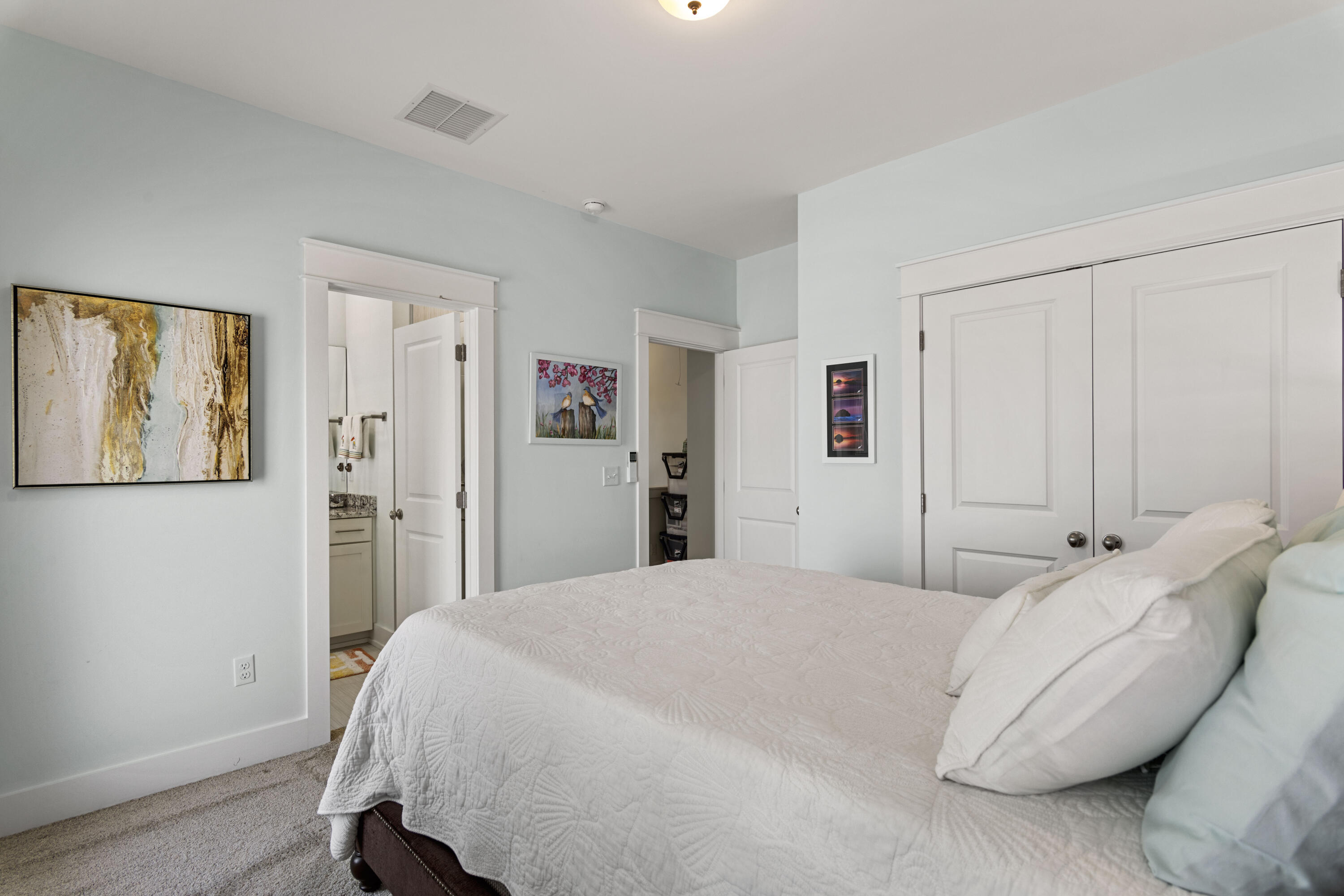 58 Beach View Drive Inlet Beach, FL 32461 - Photo 28 of 47 a bedroom with a bed and a window