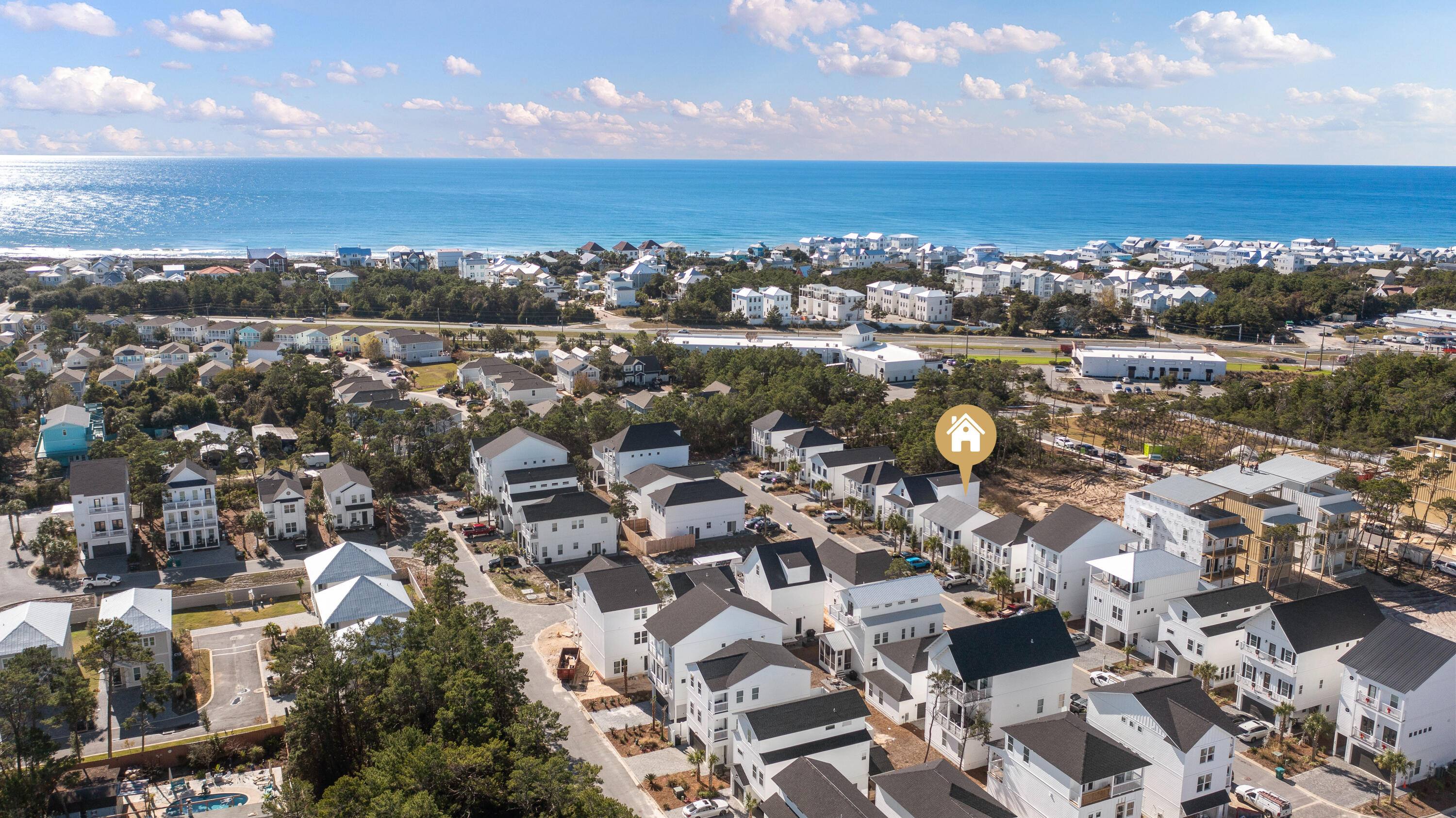 58 Beach View Drive Inlet Beach, FL 32461 - Photo 45 of 47 a view of a city