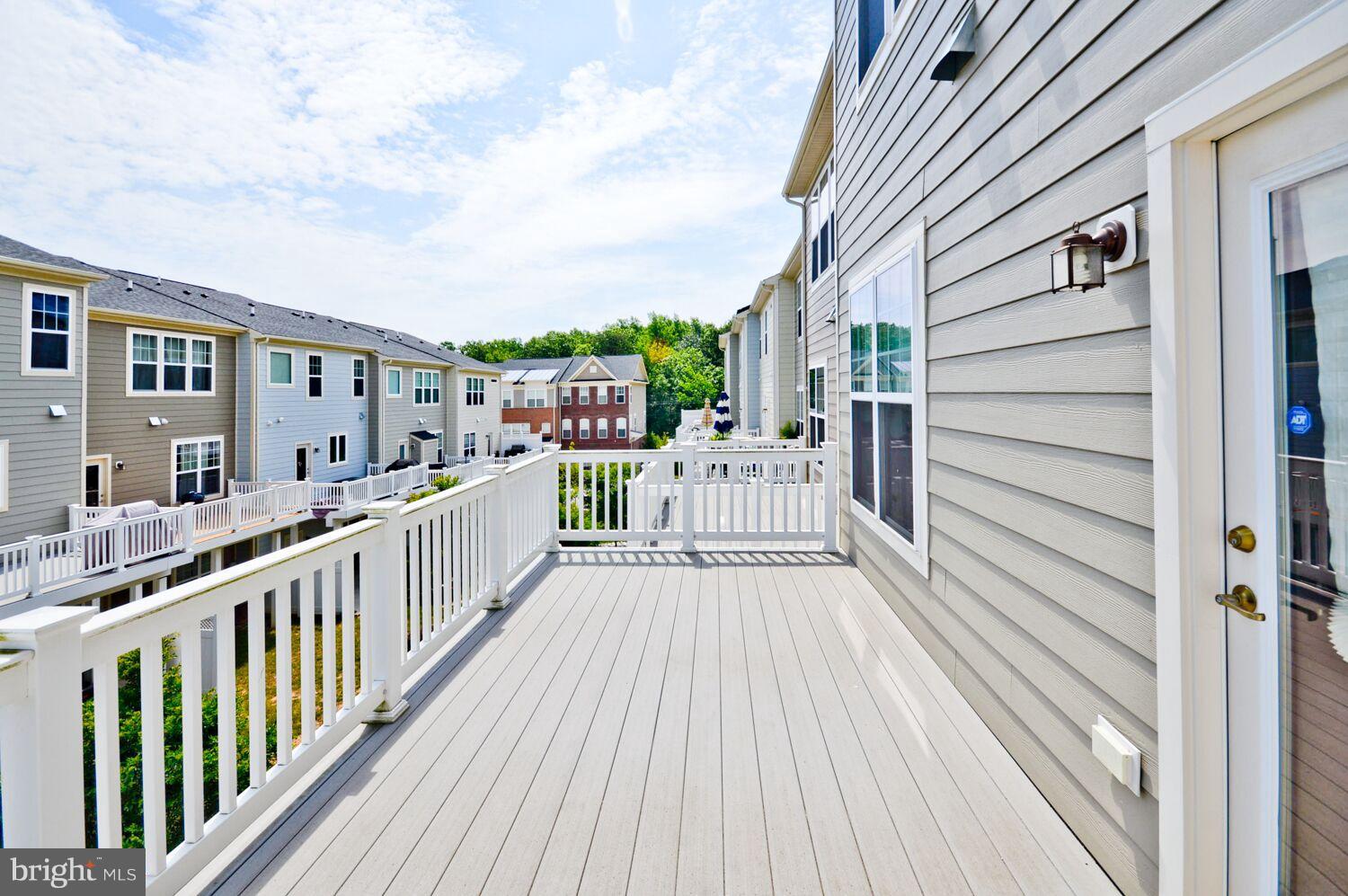 2719 Amber Crest Road Hanover, MD 21076 - Photo 21 of 30 Sunny Deck, room for grill and lounging