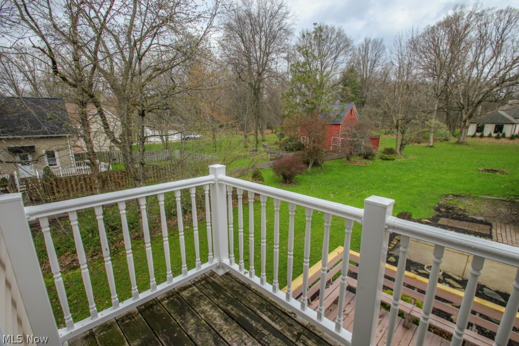 6411 Chestnut Road Independence, OH 44131 - Photo 17 of 25 Master Bedroom Balcony