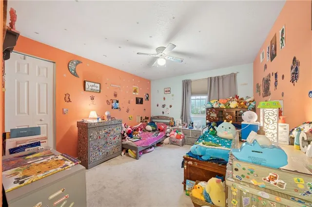 a play room with toys