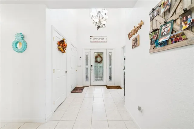 a view of an entryway