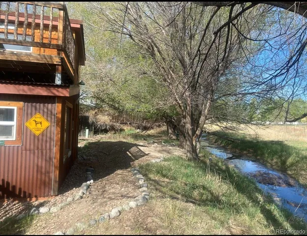 a view of swimming pool with an outdoor space