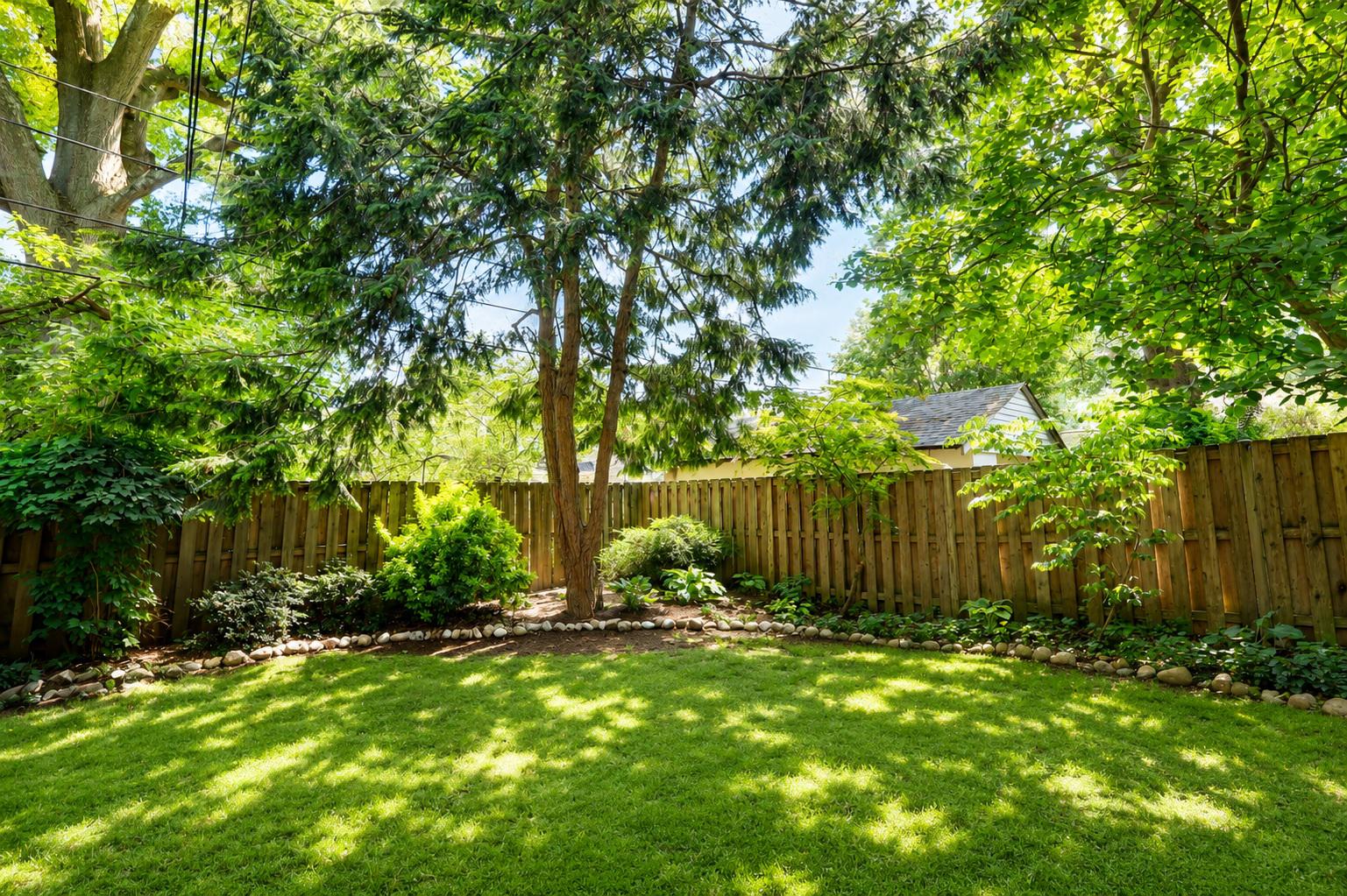 15 East Walnut Street Alexandria, VA 22301 - Photo 56 of 77 Mature trees, privacy fencing surrounds the yard