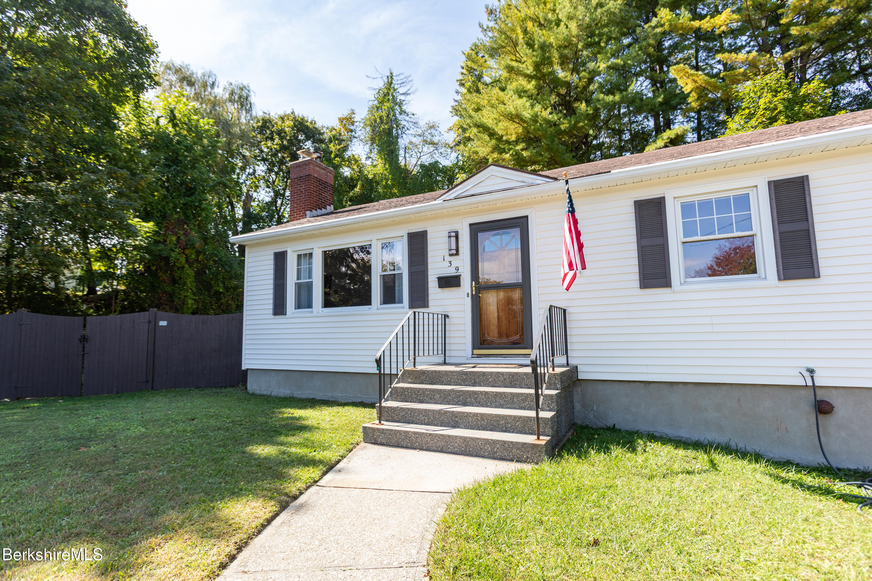 139 Gamwell Avenue Pittsfield, MA 01201 - Photo 22 of 33 a view of a house with a backyard