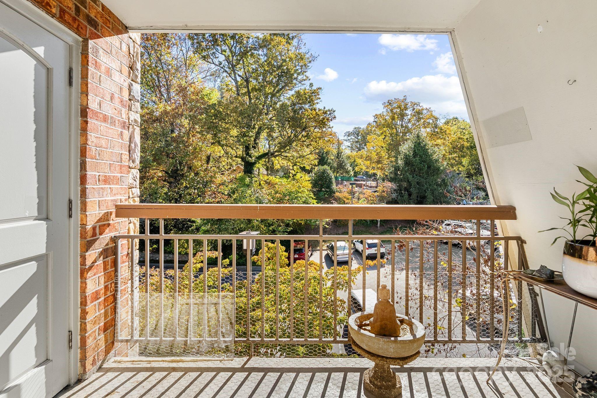 429 Bowling Park Road Asheville, NC 28803 - Photo 13 of 30 a view of balcony with furniture