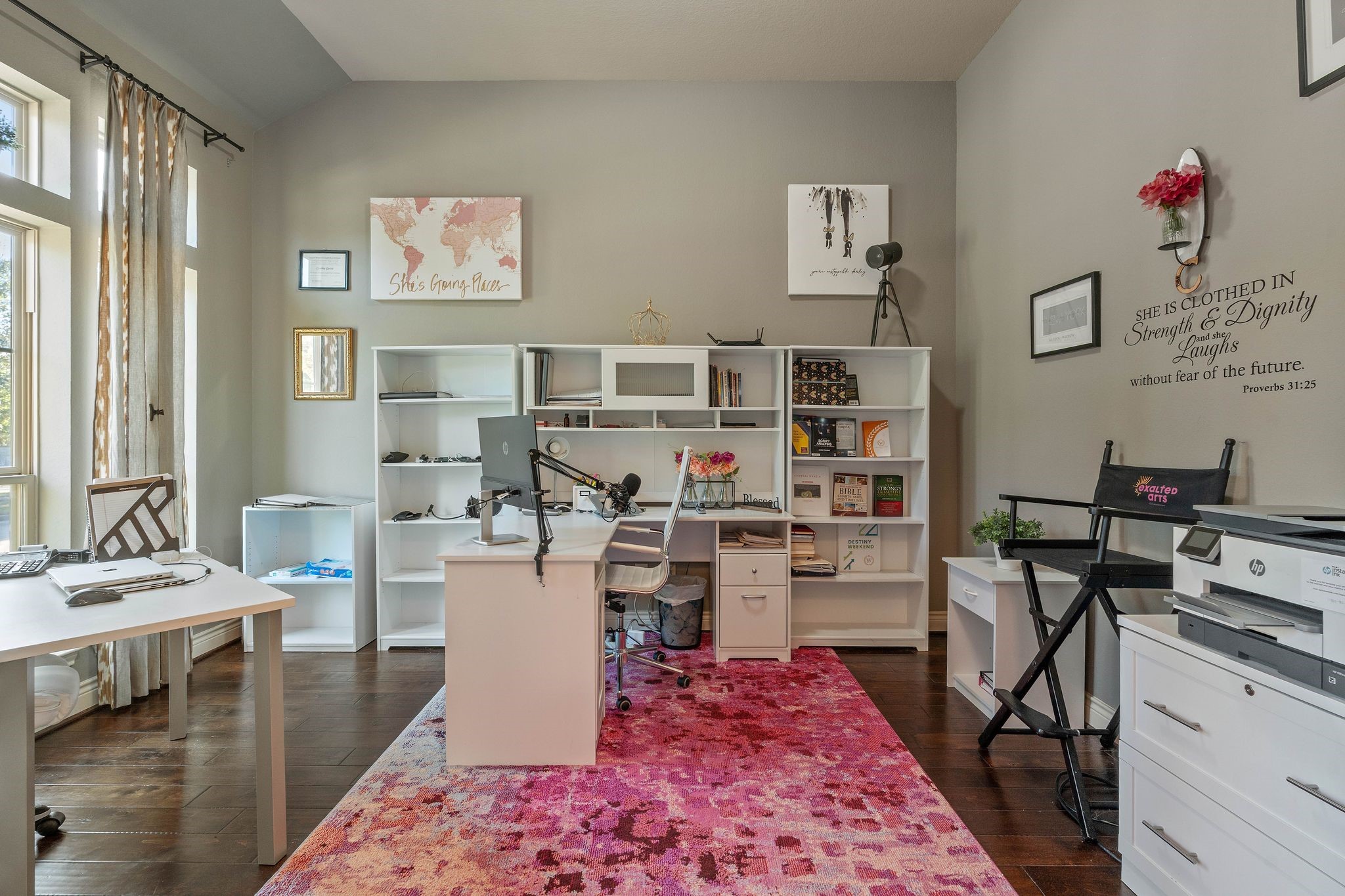 23306 Ridge Spring Drive New Caney, TX 77357 - Photo 11 of 45 a living room with furniture and a wooden floor