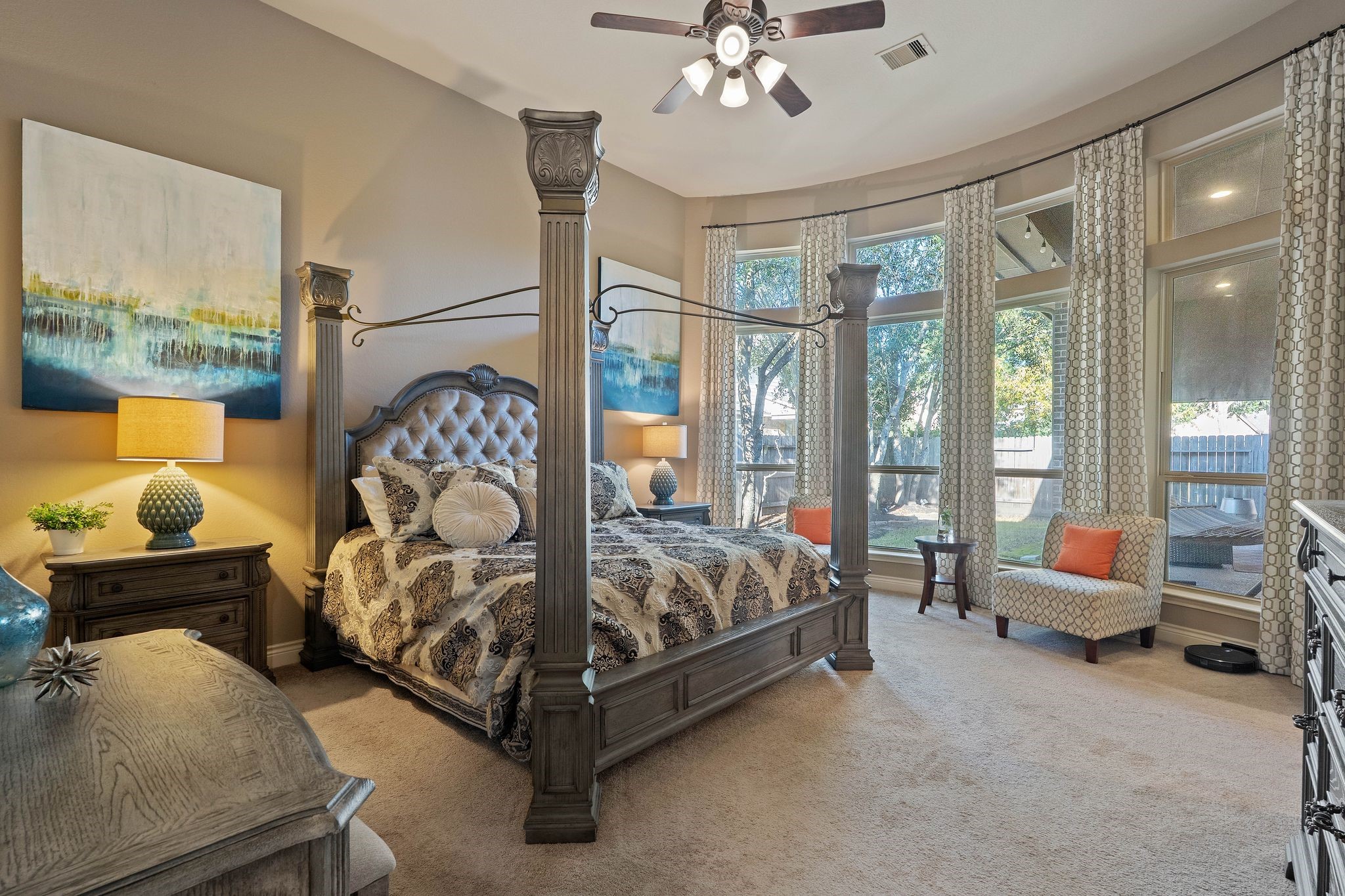 23306 Ridge Spring Drive New Caney, TX 77357 - Photo 25 of 45 a bed room with a bed and a chair