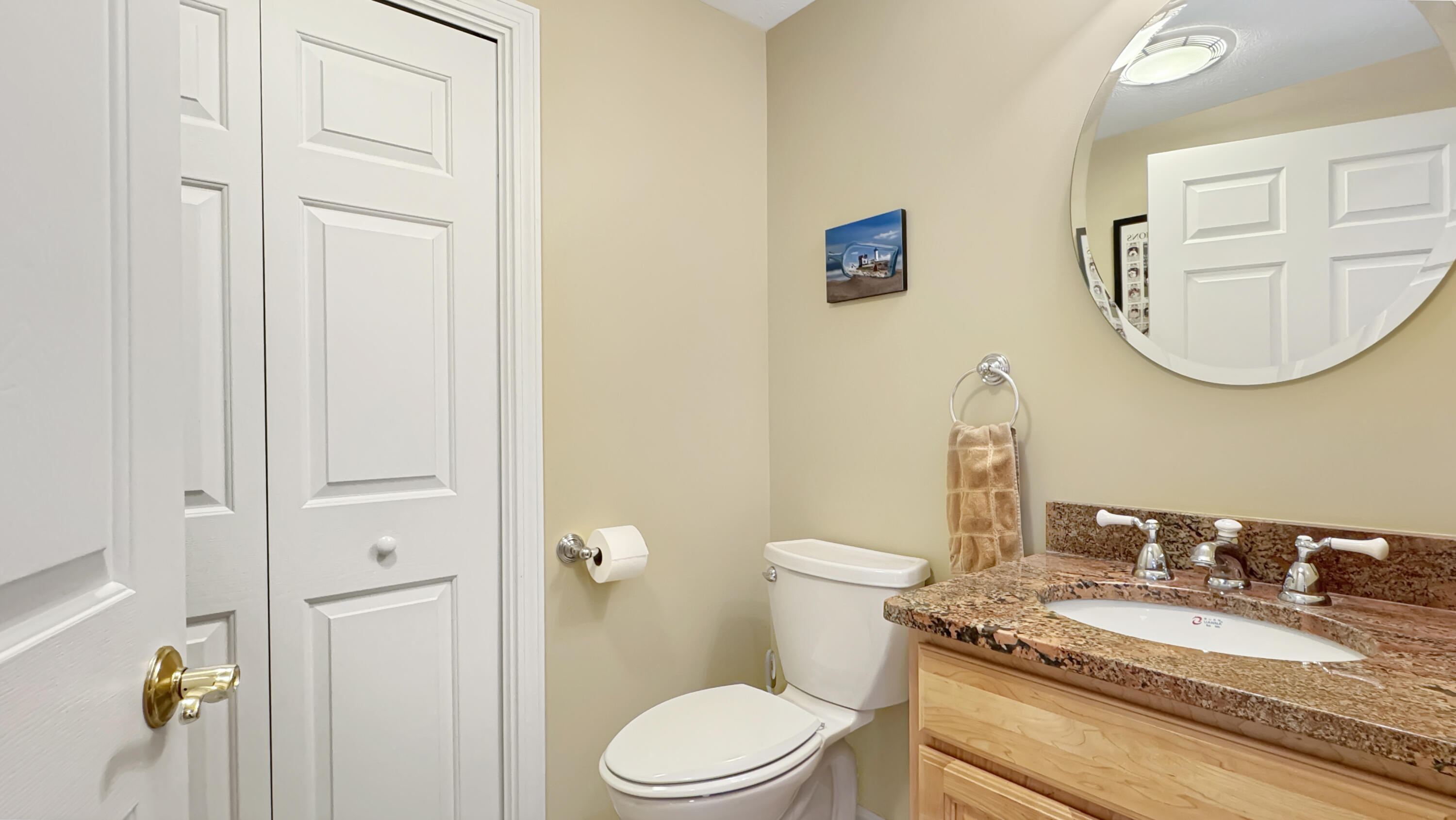 53 Hidden Brook Drive, Unit 13 Wells, ME 04090 - Photo 6 of 20 1st Floor 1/2 Bath & Laundry