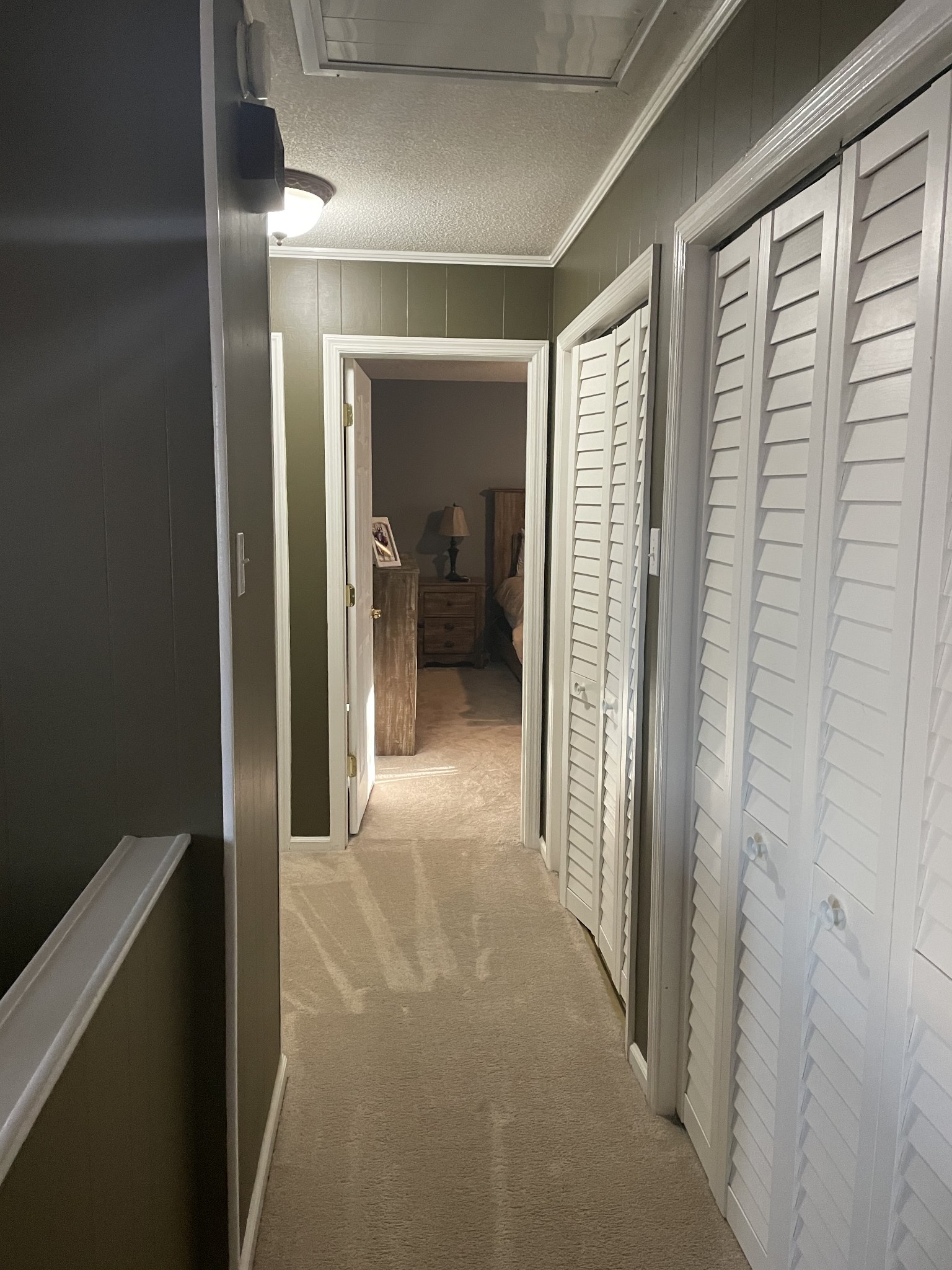 829 Dripping Springs Road Winchester, TN 37398 - Photo 11 of 32 a view of a hallway with wooden shelves