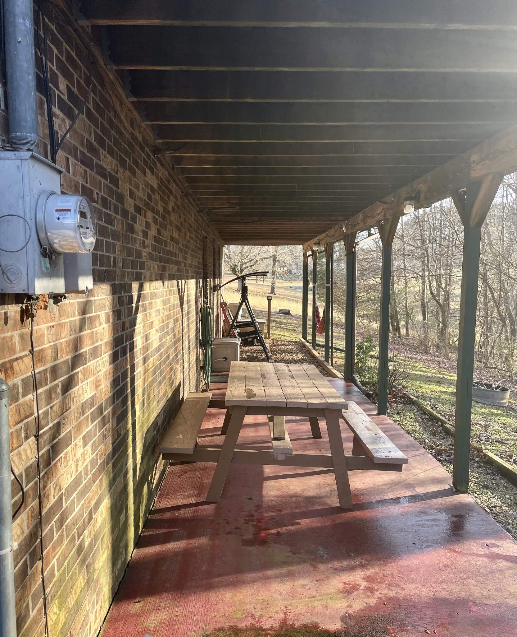829 Dripping Springs Road Winchester, TN 37398 - Photo 5 of 32 a view of a porch with furniture