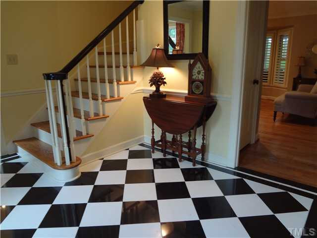 1604 Hunting Ridge Road Raleigh, NC 27615 - Photo 8 of 25 Southern Living Design With Contemporary Flair! Foyer