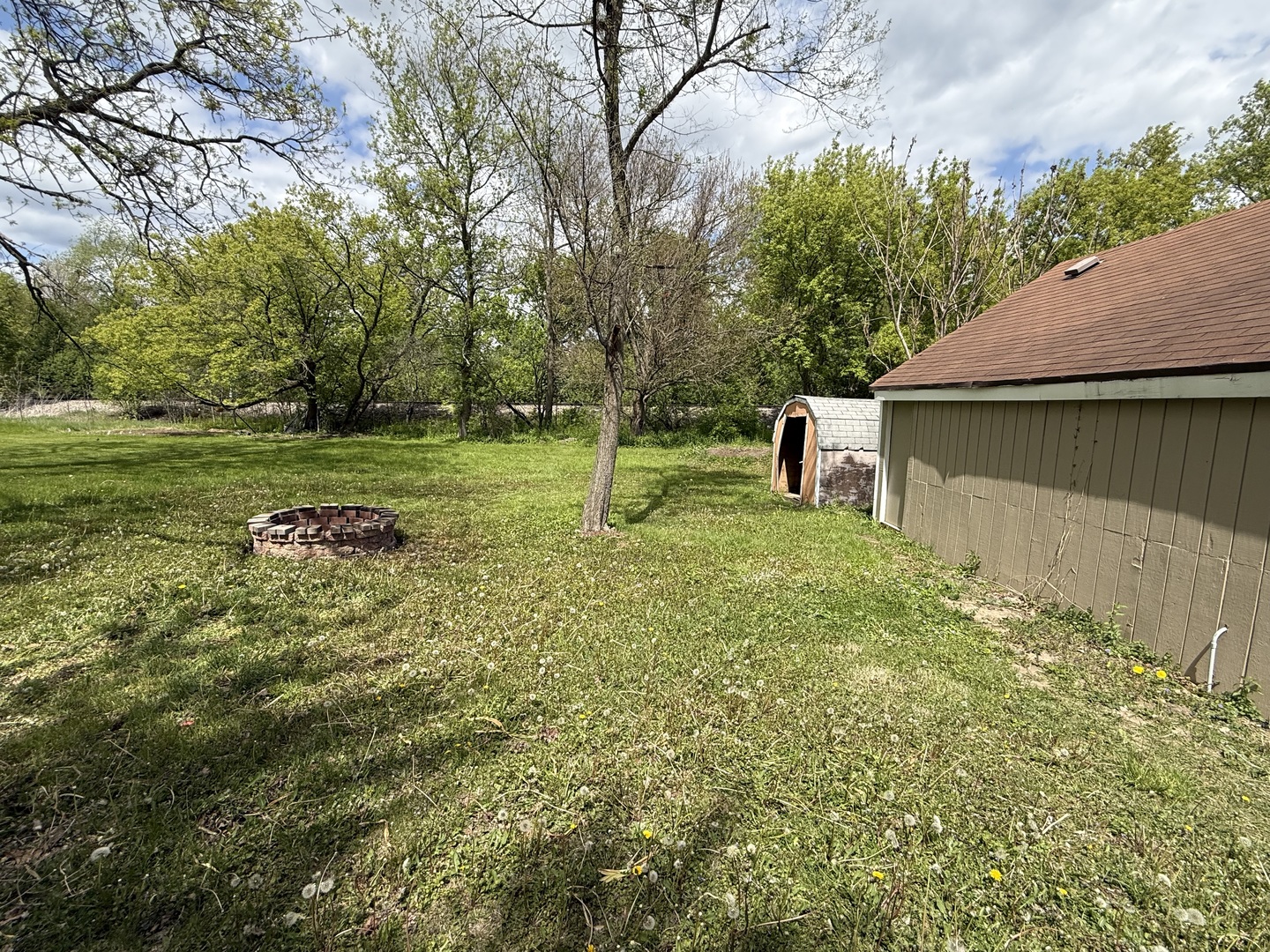 208 West Nippersink Road Round Lake, IL 60073 - Photo 30 of 32 a view of a backyard with large trees