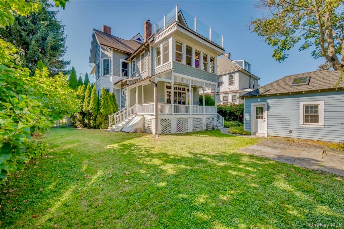 201 North Broadway Nyack, NY 10960 - Photo 34 of 36 front view of house with a yard