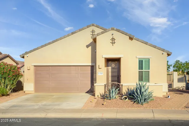 a view of a house with a outdoor space