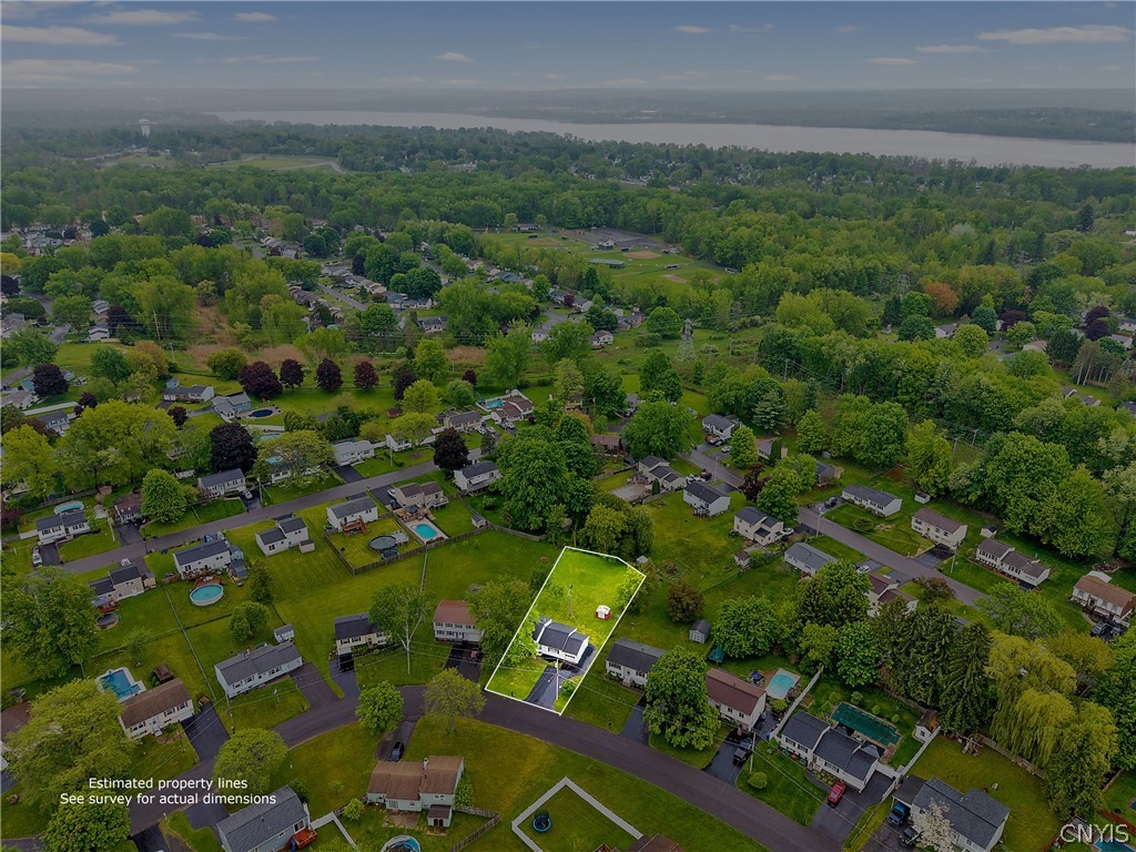 114 Saltwell Road Salina, NY 13090 - Photo 25 of 27 The view from above shows us how sweet this neighborhood is. With the lake view in the distance, we see how peacefully you get to enjoy your property, while still being close to shopping, dining, & entertainment options as well as great highway access.