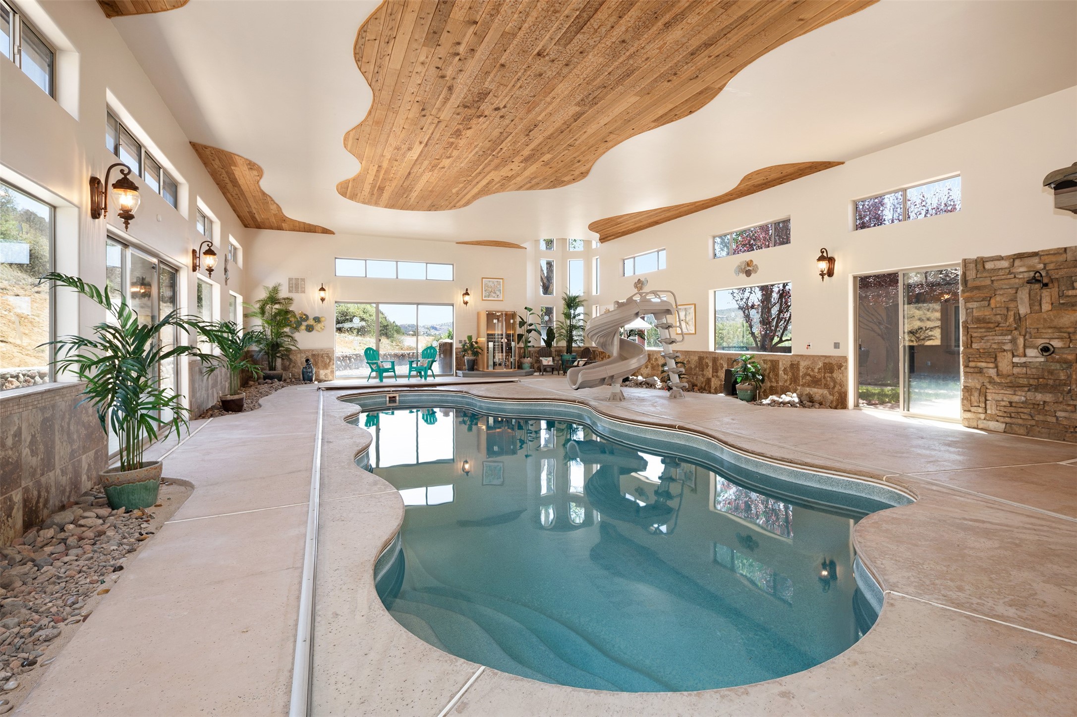 3120 Little Walnut Road Silver City, NM 88061 - Photo 49 of 88 Indoor Pool Area/Pool