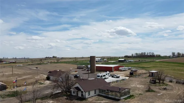 an aerial view of a ocean beach