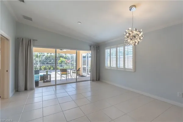 a room with natural light and window
