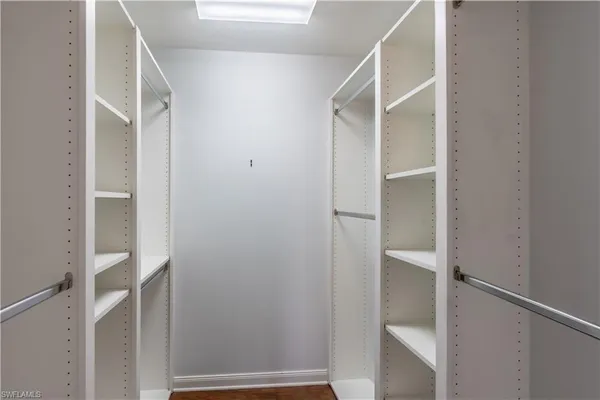 a view of closet