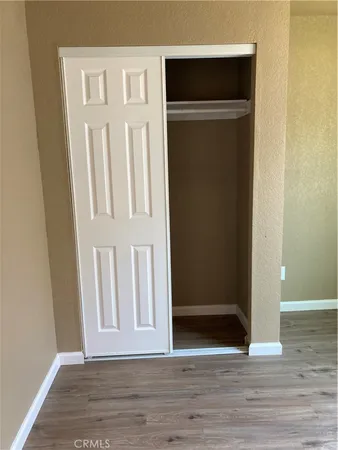 a view of wooden door