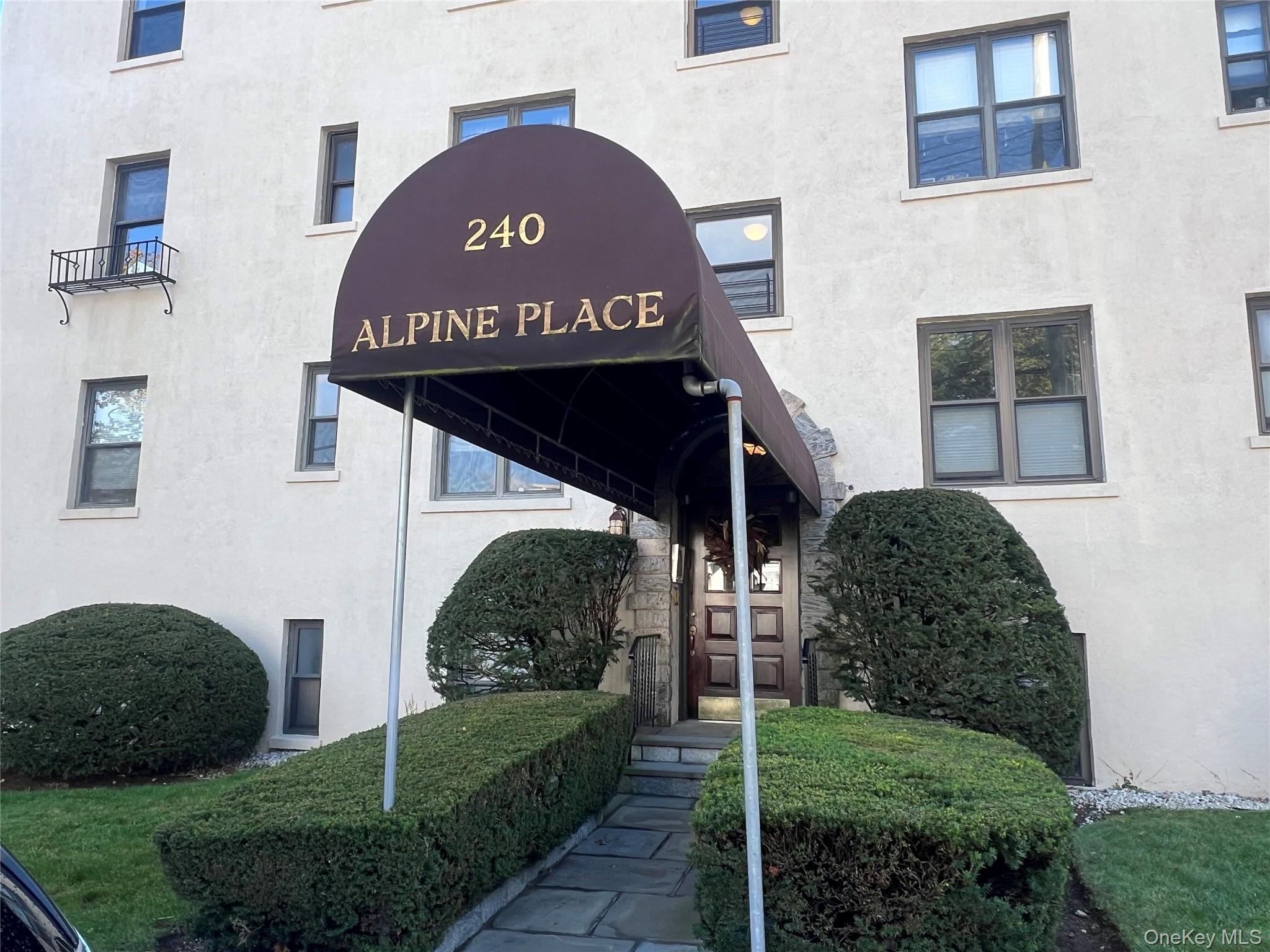 240 Alpine Place, Unit BMD Tuckahoe, NY 10707 - Photo 1 of 1 a view of a sign board