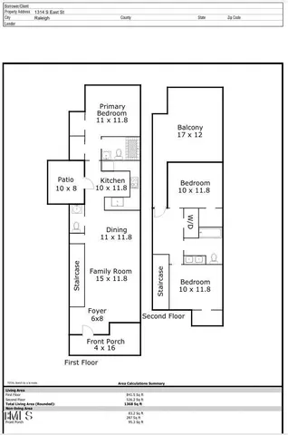 $525,000 | 1314 South East Street, Raleigh, NC 27601