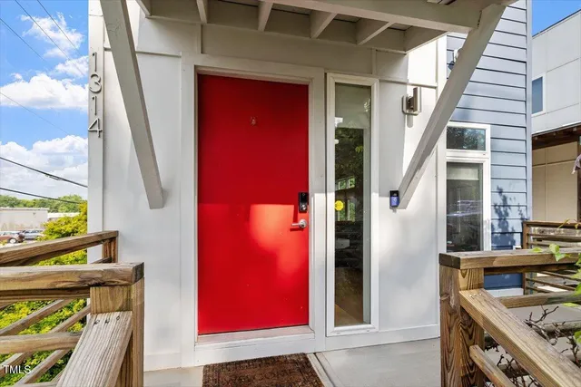 a view of living room with furniture and a window