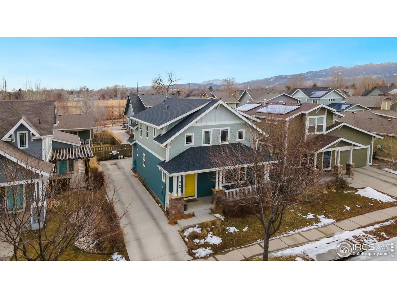 2263 Bellwether Lane Fort Collins, CO 80521 - Photo 1 of 40 an aerial view of a house