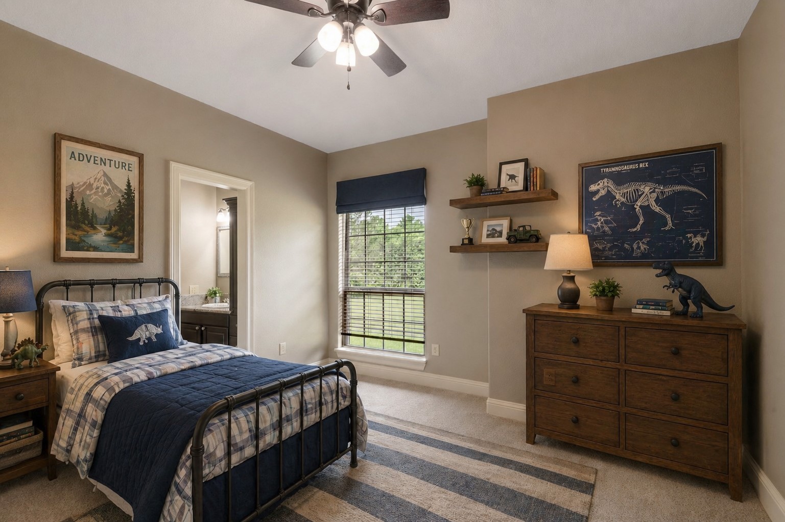 3134 Nursery Road Livingston, TX 77351 - Photo 30 of 50 a bedroom with a large bed and a window