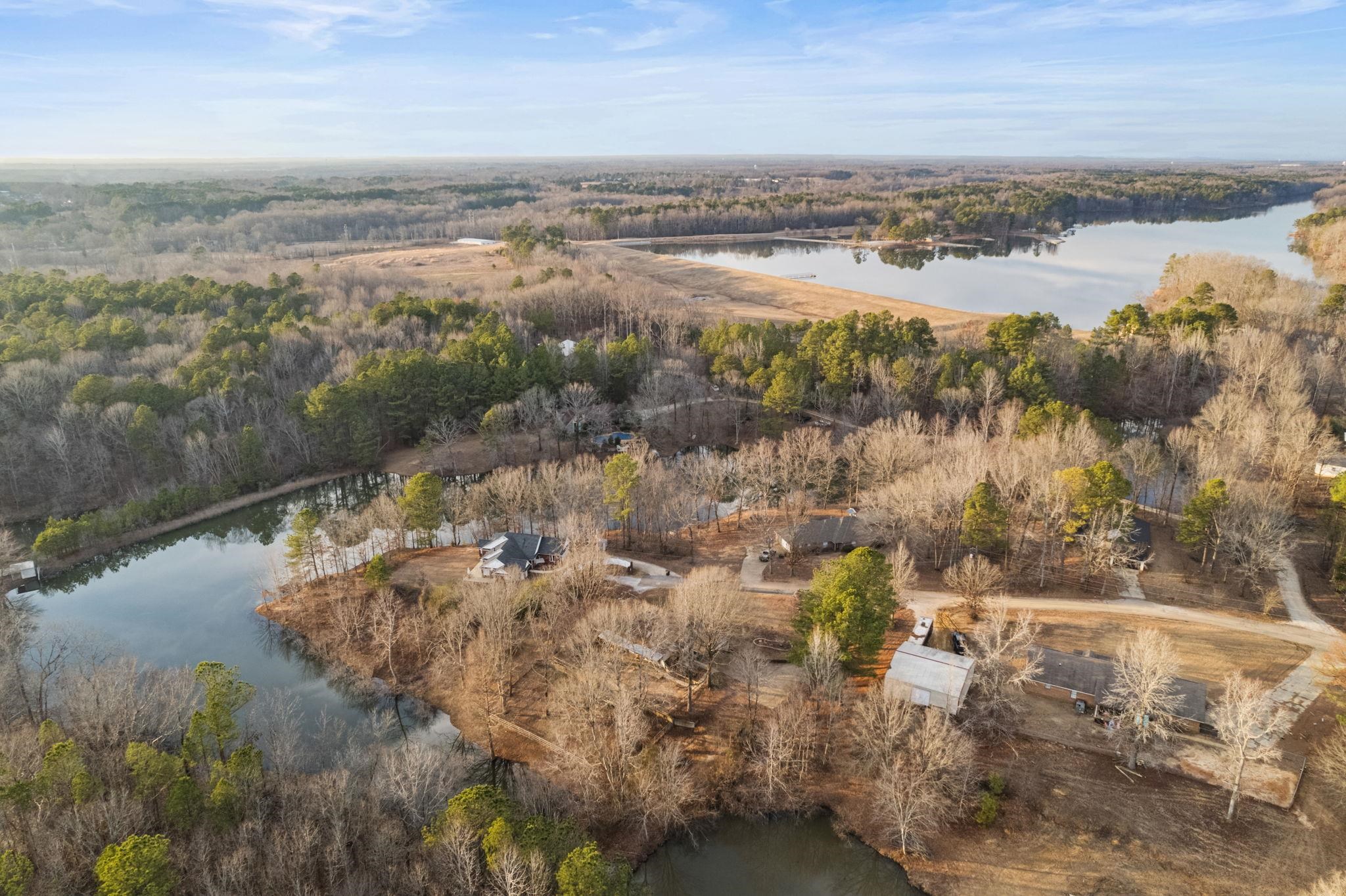 113 Horseshoe Lake Road Saltillo, MS 38866 - Photo 29 of 39 Drone / aerial view with a water view