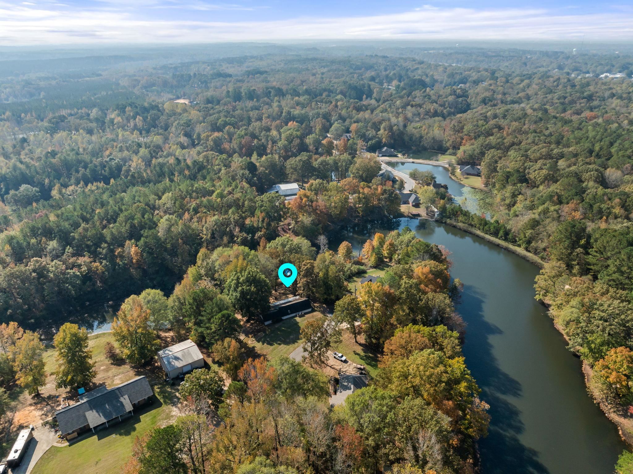 113 Horseshoe Lake Road Saltillo, MS 38866 - Photo 30 of 39 Aerial view with a water view