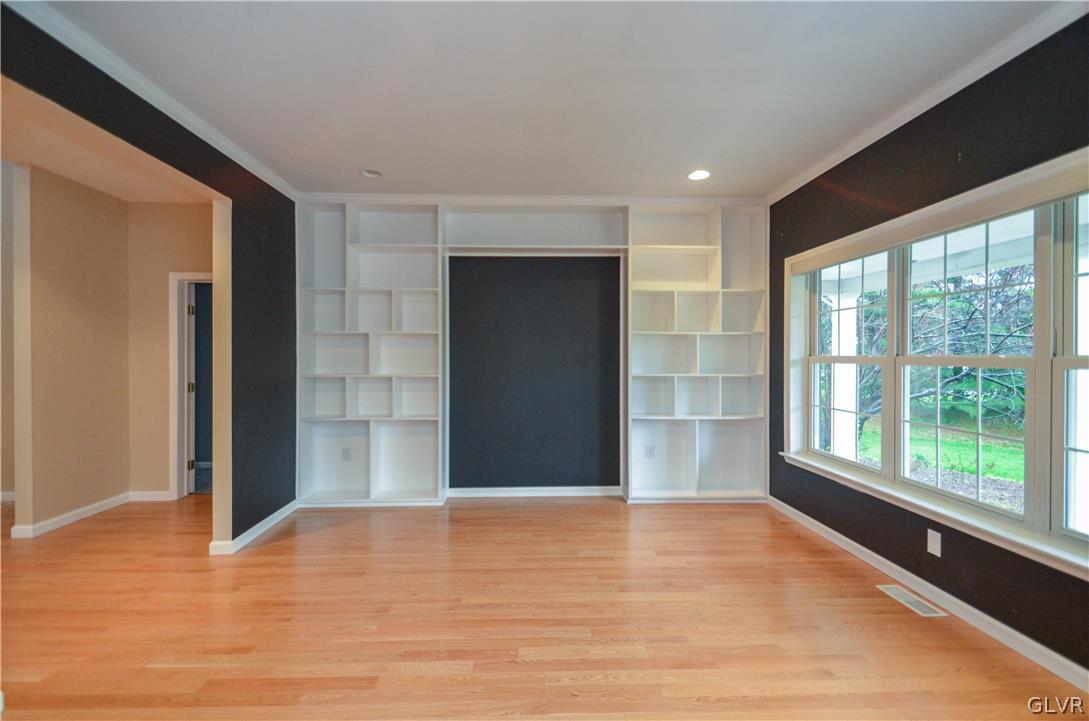 3190 Silver Crest Road Nazareth, PA 18064 - Photo 10 of 50 a view of an empty room with a window and wooden floor