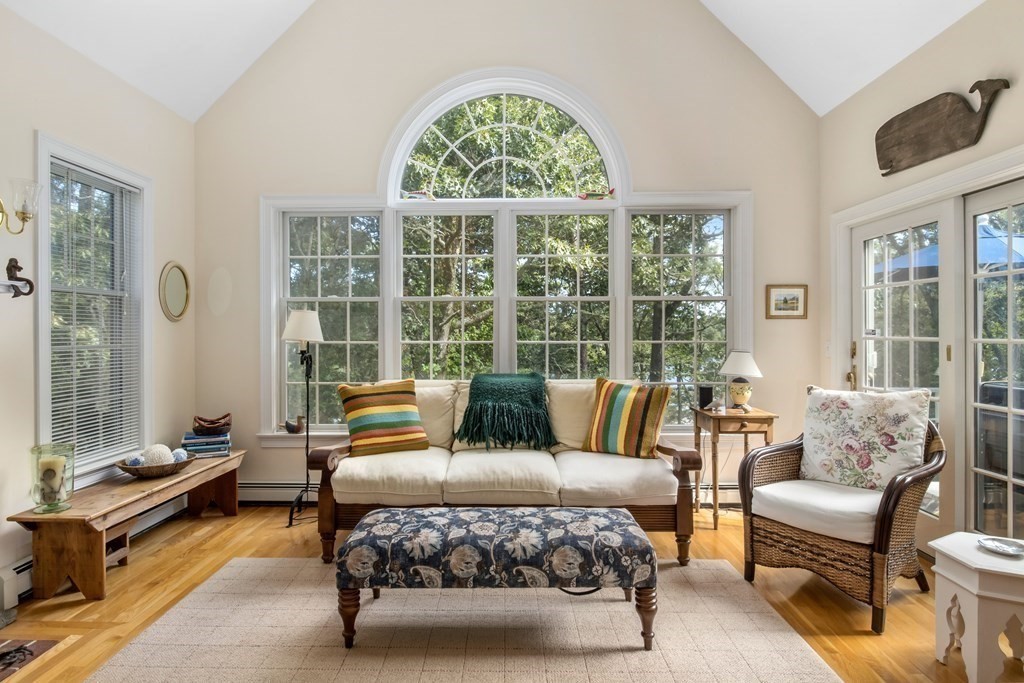 29 Spruce Road Harwich, MA 02645 - Photo 12 of 41 a bedroom with furniture and a large window