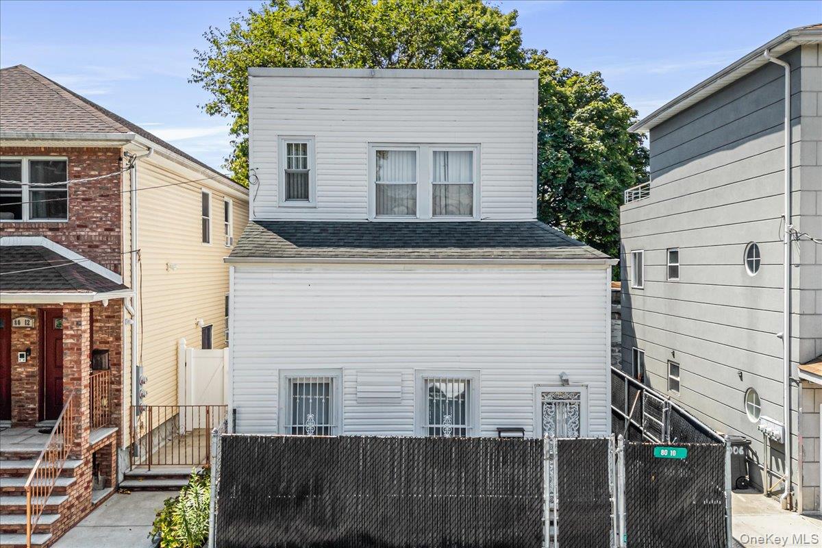 a view of house with outdoor space