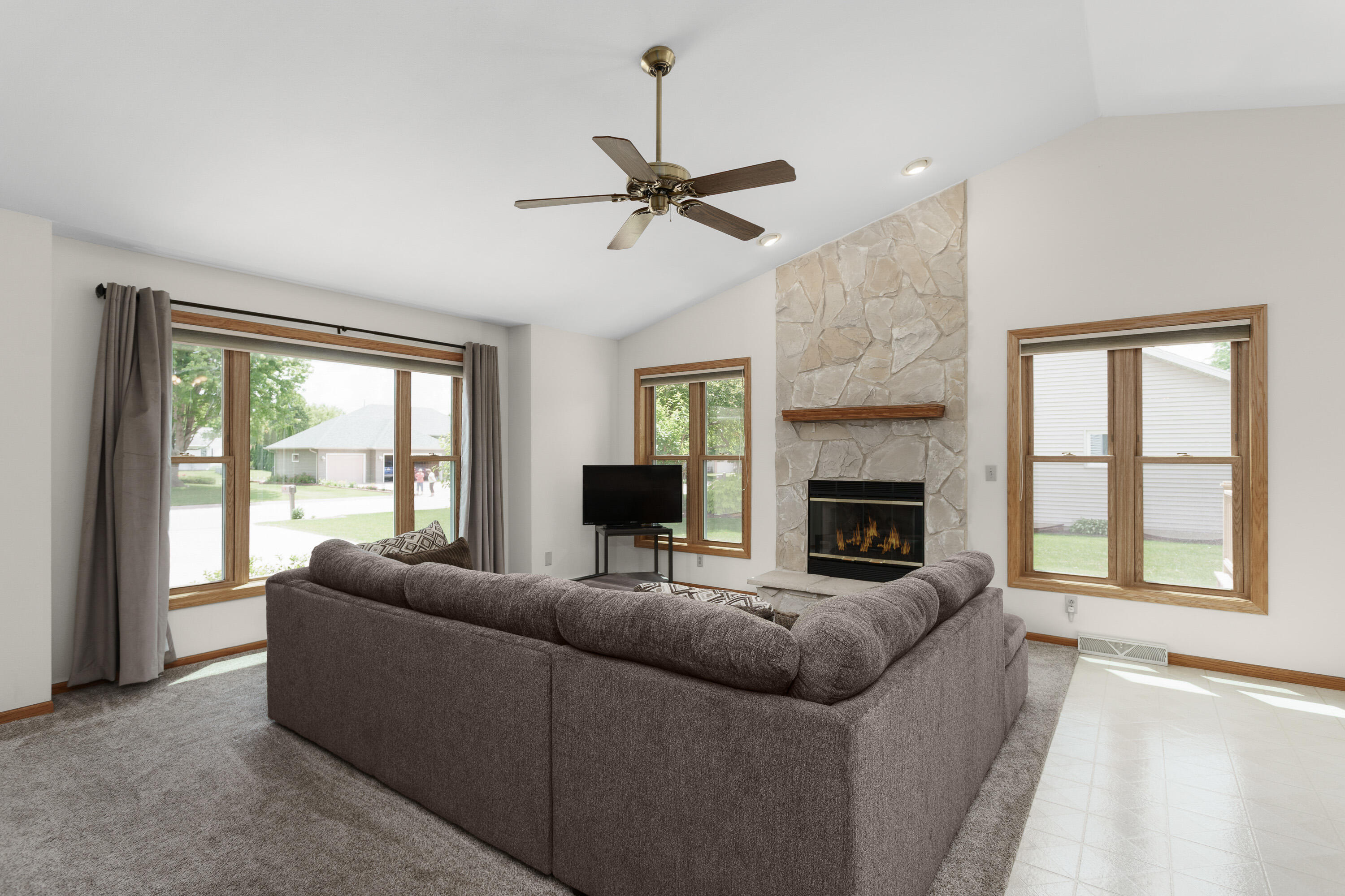 706 Woodbridge Trail Watertown, WI 53094 - Photo 9 of 38 Cozy gas fireplace