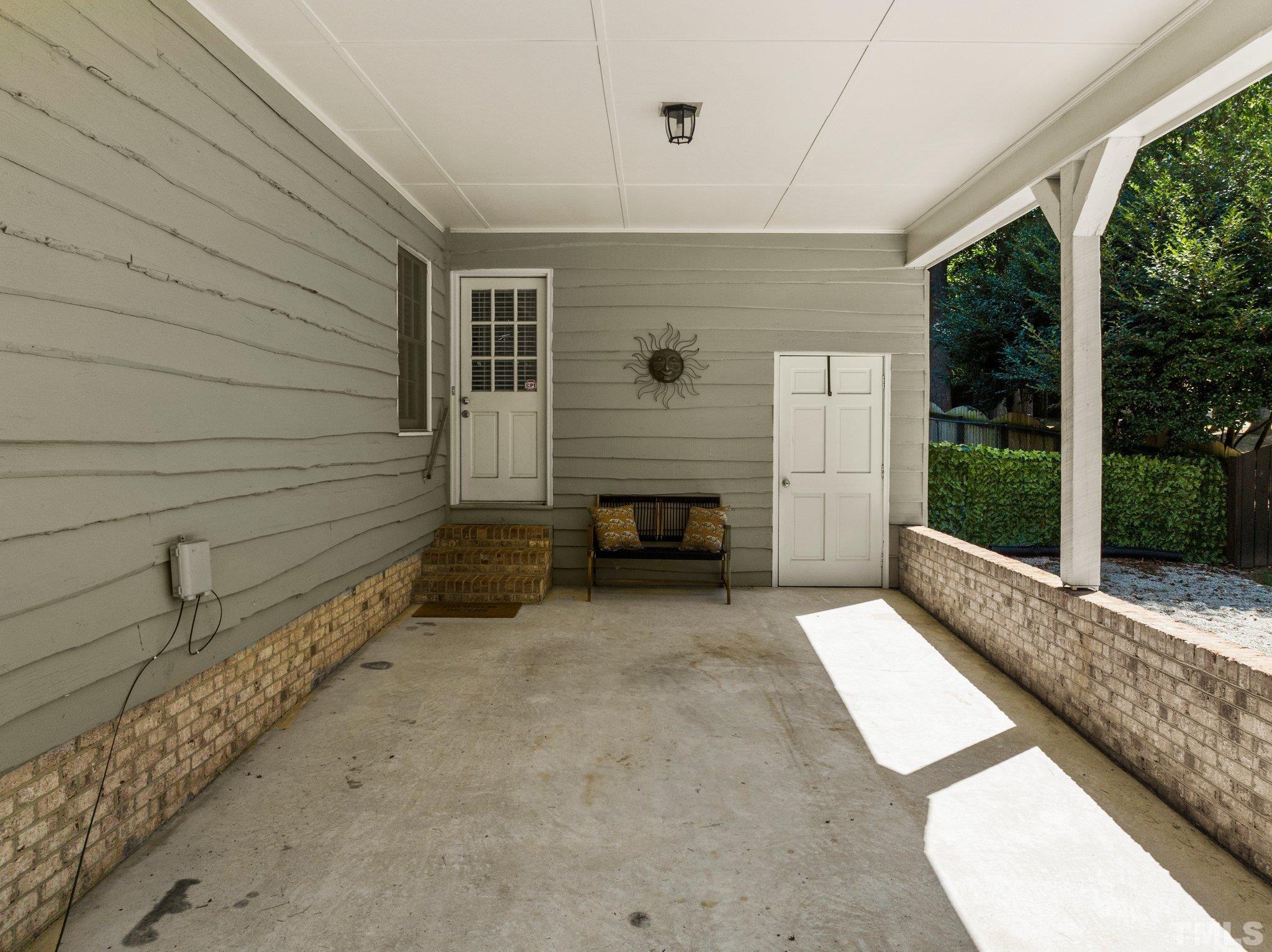 6704 Valley Drive Raleigh, NC 27612 - Photo 39 of 39 a view of backyard with cabin