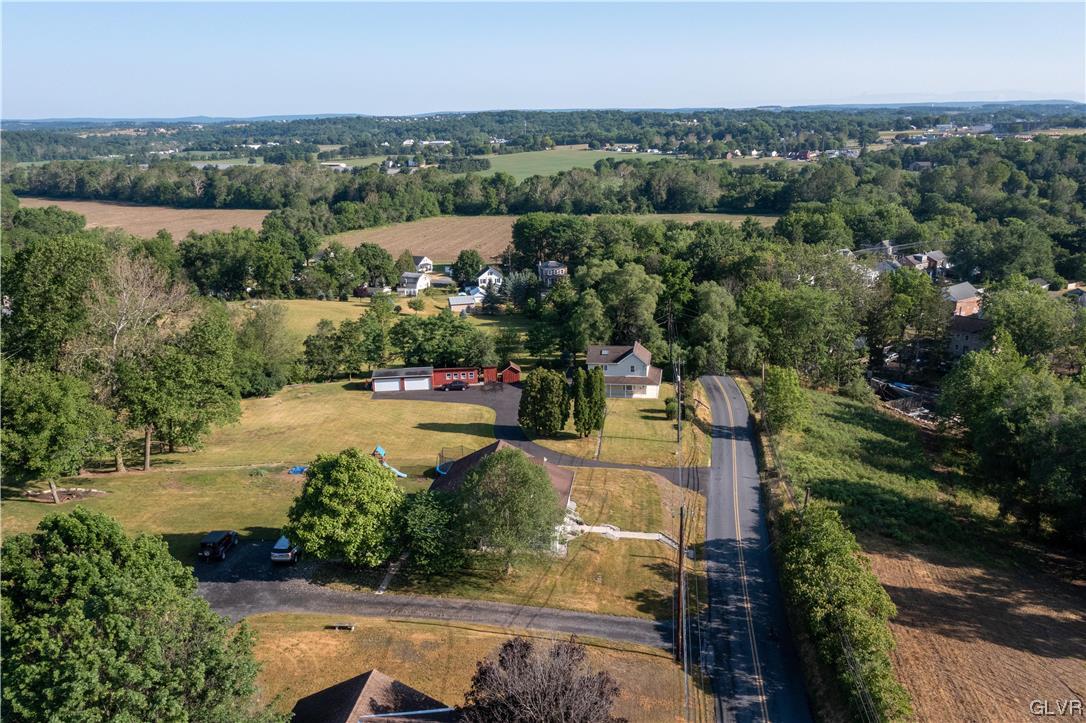 2174 Blue Barn Road Orefield, PA 18069 - Photo 20 of 23 an aerial view of a house with a yard
