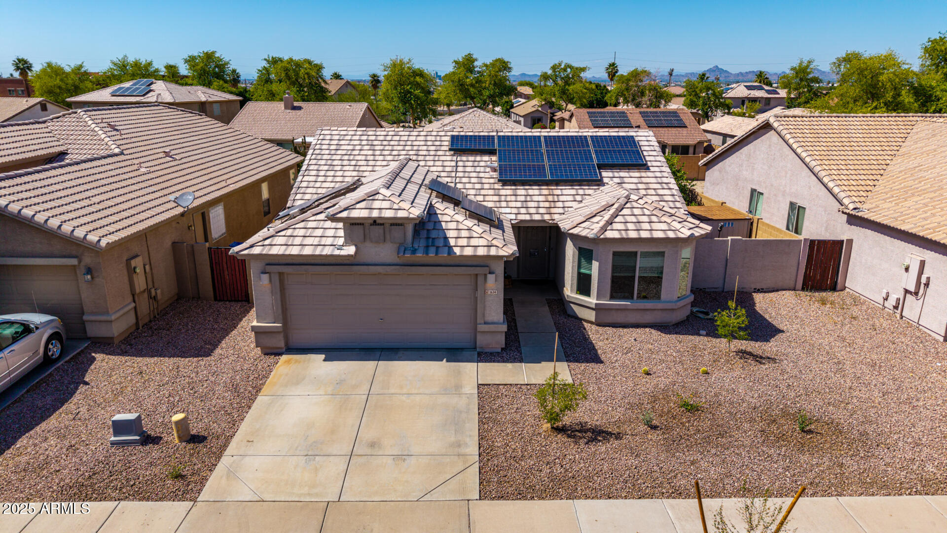 1634 East Harwell Road Phoenix, AZ 85042 - Photo 37 of 44 an aerial view of a house
