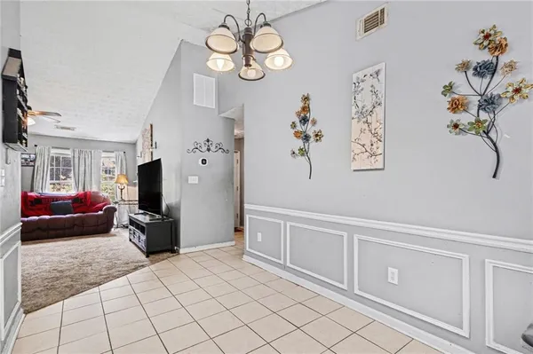 a view of livingroom with furniture