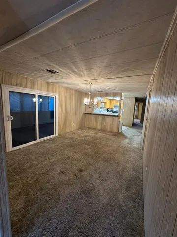 a view of empty room