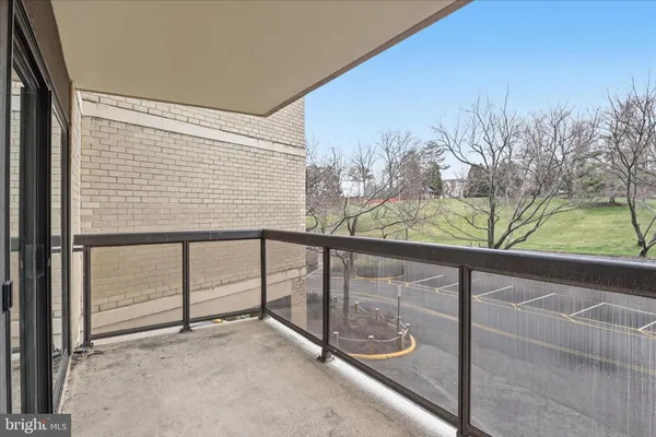 a view of a porch