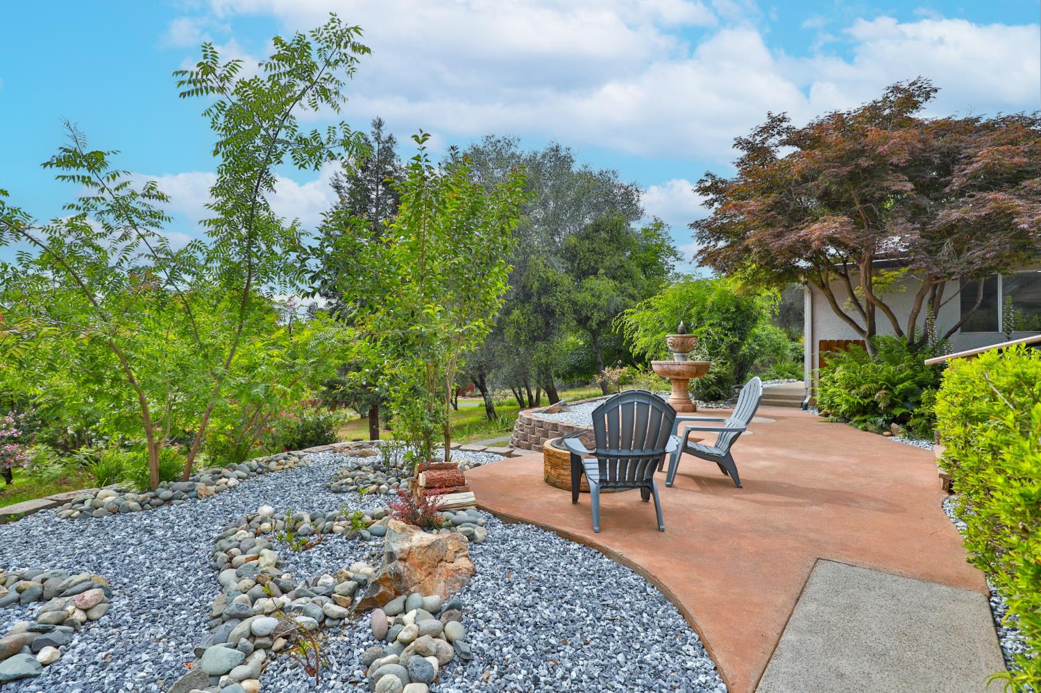 4773 Jacarah Road Placerville, CA 95667 - Photo 10 of 94 Enjoy meadow views from the patio by the firepit.