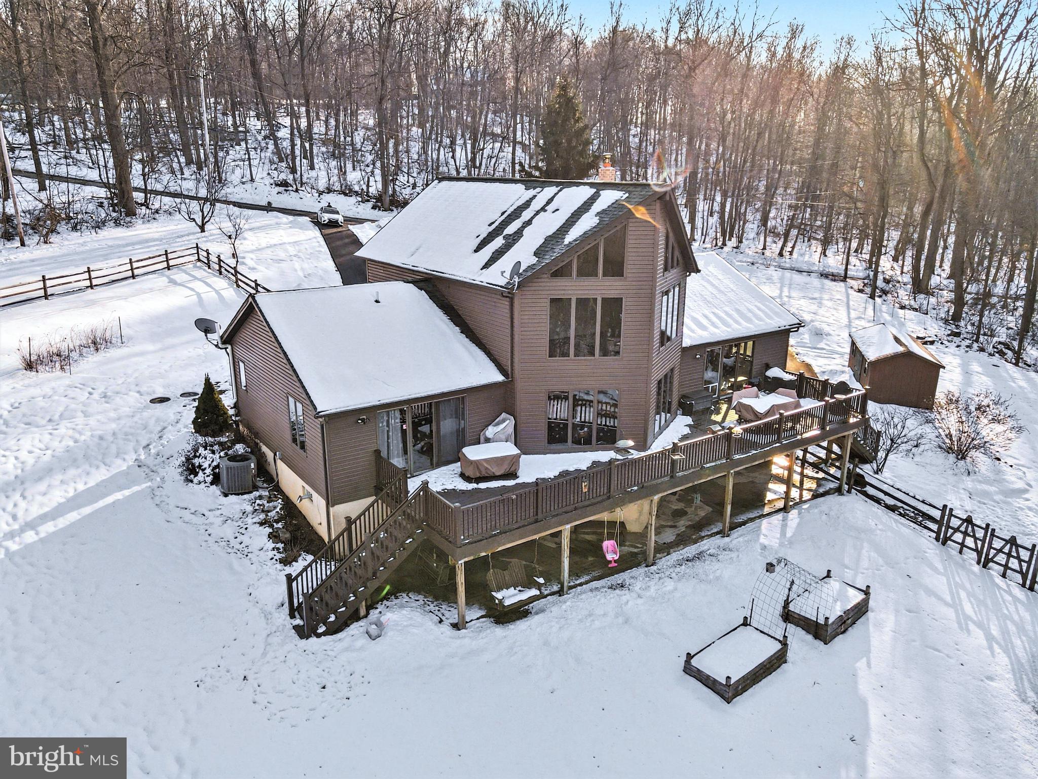 46 Wetzel Road Macungie, PA 18062 - Photo 32 of 42 a view of a patio with wooden fence