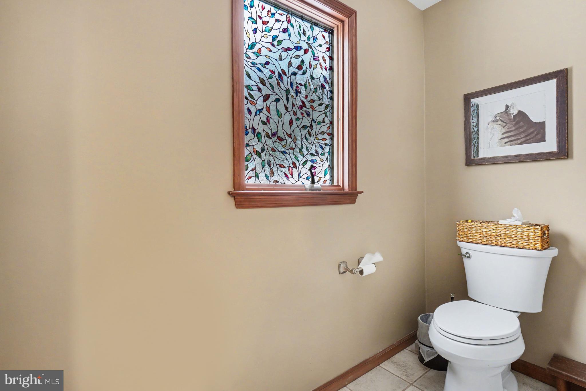 46 Wetzel Road Macungie, PA 18062 - Photo 10 of 42 a white toilet sitting next to a small bathroom