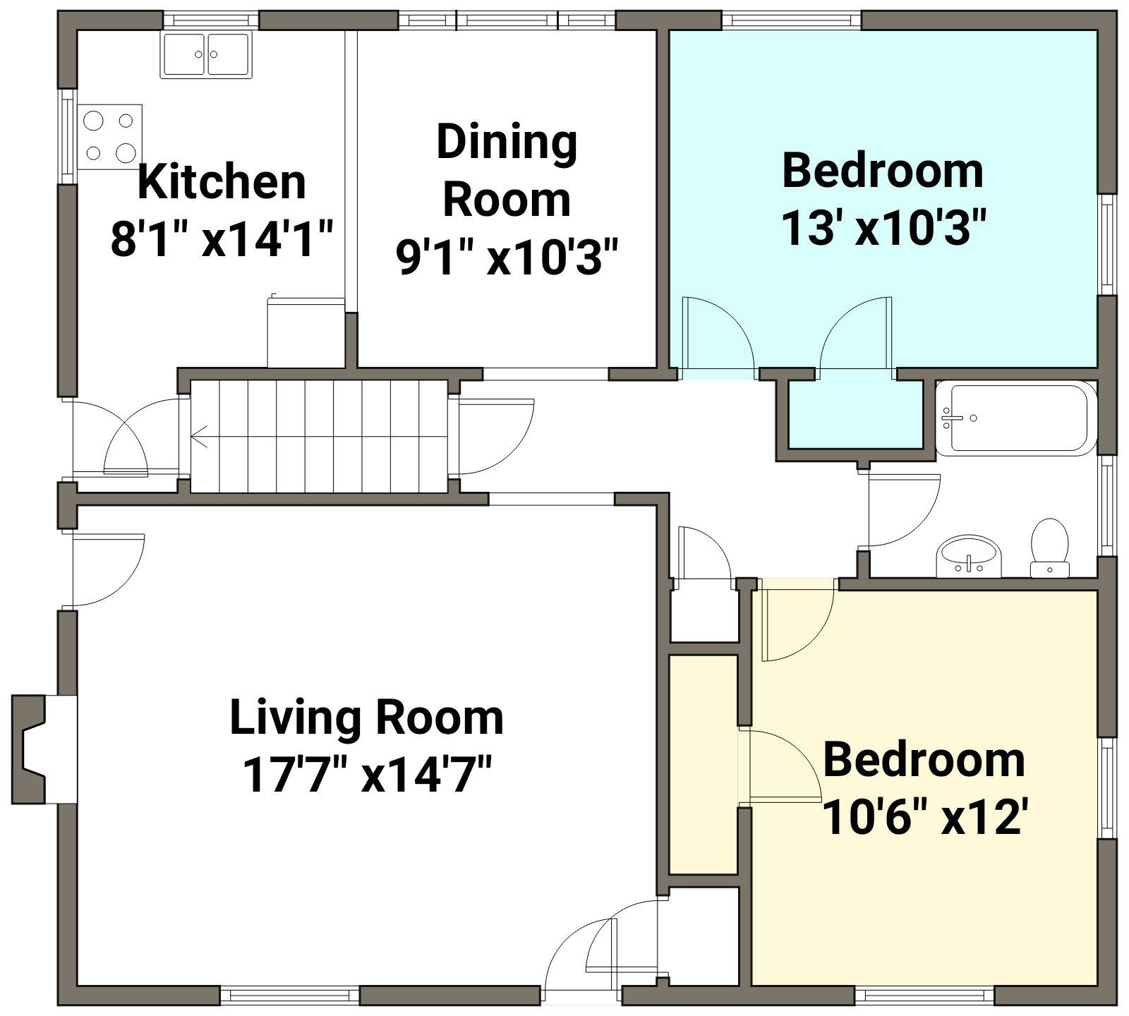 2805 Tillett Road Southwest Roanoke, VA 24015 - Photo 29 of 31 First Floor